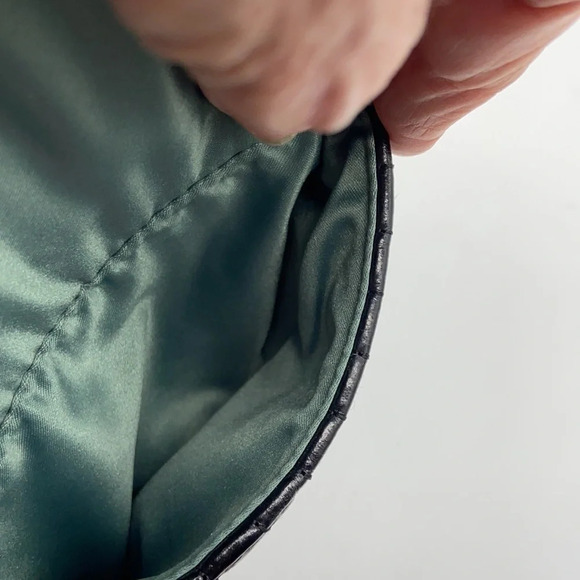 Coach Black Leather Quilted Poppy Shoulder Bag - Picture 11 of 13